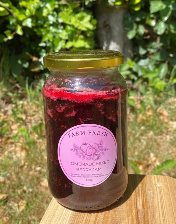 Homemade Mixed Berry Jam (400g)